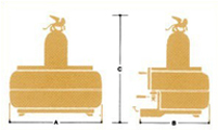 Machine à café traditionnelle Precioza dimensions